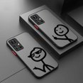 thumbnail image 2 of Cartoon Matchman For Xiaomi Redmi Note 12 Speed 11 10 9 Pro Plus Max 4G 5G Frosted Translucent Phone Case B25Fhei01 Redmi Note 10 4G, 2 of 5