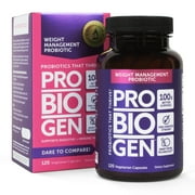 PROBIOGEN Weight Management Probiotic: Smart Spore Technology, DNA Verified, 100X Better Survivability