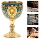 thumbnail image 5 of WORGEOUS Copa de cáliz Medieval Vintage, vasos de chupito de Metal Retro, copa de vino decorativa, taza de agua bendita para uso ceremonial de Halloween, 5 of 7
