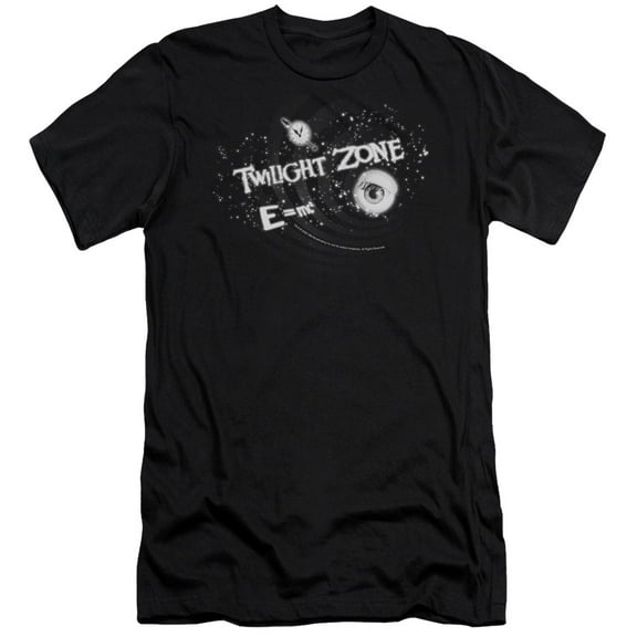 Twilight Zone Another Dimension Adult 30/1 T-Shirt Black