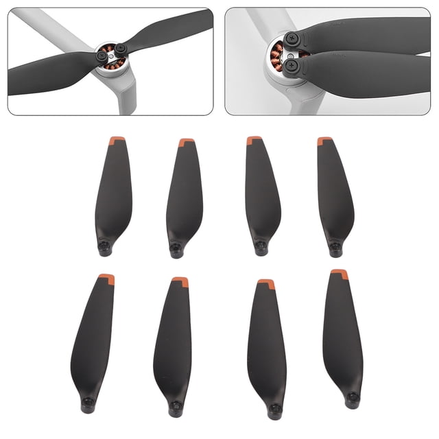 Hélice Para Drones, Hoja De Ala De Hélice Duradera Y Liviana, 8 Piezas, Fácil Instalación Para MINI 4 PRO