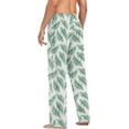 thumbnail image 6 of Tropical Palm Leaves Ghost Pajama Pants, Men's Lounge Pants Light with Drawstring and Pockets, Christmas New Year Birthday Father's Day Gifts, Medium, 6 of 7