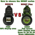 thumbnail image 2 of Megaorei "Infrared Night Vision Monocular Megaorei NK007 Plus, 1080P Full-Screen Display, Multilingual Support, LED IR, Black, Battery-Free, 1.2" AMOLED Screen, 200-400M Visible Distance, X1-X4 Zoom,, 2 of 5