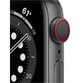 thumbnail image 3 of Restored Apple Watch Series 6 (GPS+Cellular, 40mm) - Space Gray Aluminum Case - Black Sport Band (Refurbished), 3 of 3