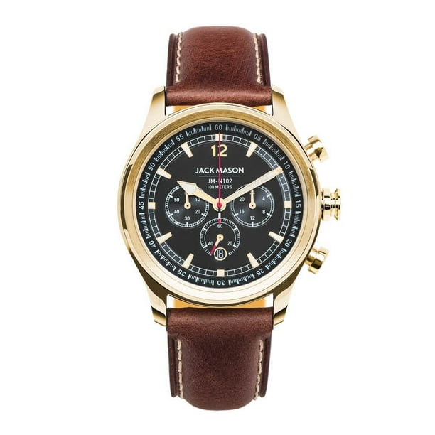Jack Mason Jack Mason JMN102206 Men's Nautical Chronograph Black