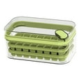 thumbnail image 2 of Ice Maker Tray,Ice Cube Tray Double Ice Cube Maker Mold Ice Freezer Tray Rugged and Tough, 2 of 12