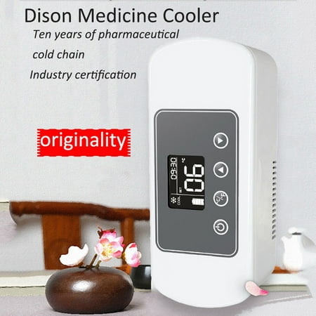 2018 Dison BCZ-300B Rechargeable Portable Insulin Cooler mini refrigerator 2-25℃ Refrigerated Outdoor Travel Mini Fridge Box Drug