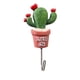 thumbnail image 3 of Toystoory Gancho en forma de Cactus, colgadores de pared de puerta de acero inoxidable fuerte, ganchos de succión, estante de carga pesada, Almacenamiento y organización del hogar, 3 of 6