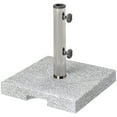 thumbnail image 1 of Outsunny Base Carrée pour Parasol de Patio, Support de Parasol avec Poignées, Gris, 1 of 10