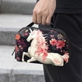 thumbnail image 2 of Unicorn Waterproof Oxford Cloth Hard Drive Case with Charger Pouch, PC Case, Small Travel Electronic Organizer, and Cord Organizer Travel - 5.9x9.44x3.14 in, 2 of 6