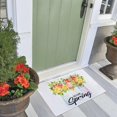 thumbnail image 6 of Floral Welcome Spring Doormat 30''x 17'', Home Spring Decor Low-Profile Switch Rug Door Mat Floor Mat for Indoor Outdoor, 6 of 7