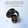 thumbnail image 3 of Fnochy Bluetooth Headset, Single Ear BT5.3 Ultralight Wireless Headphone Cell Phone Earpiece Ear Clip with Mic, Noise Canceling Handsfree Driving Earbud for Smartphone (Gray), 3 of 6