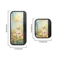 thumbnail image 5 of Xoenoiee Refrigerator Door Handle Covers Set of 6 Pack Washable Kitchen Appliance Gloves Fridge Microwave Dishwasher Handle Cloth Protector Keep Off Fingerprints Food Stains, Butterfly Floral, 5 of 5
