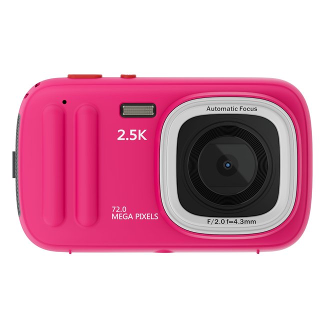 XJ04 Portátil Mini Enfoque Automático Digital Niños Cámara 2.5K HD 72MP 16X Zoom Starter