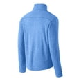 thumbnail image 6 of Port Authority Heather Microfleece 1/2 Zip Pullover-4XL (Light Royal Heather), 6 of 6