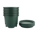 thumbnail image 2 of 6Pack Orchid Pots with Holes, Orchid Pots for Repotting, Plastic Flower Plant Pot, 2 of 5