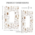 thumbnail image 5 of Kll Coffee Wall Plate,Gloss Finish,Standard Size 1 - 5" X 3", Polycarbonate Thermoplastic,Electric Receptacle Plug Covers, 5 of 8