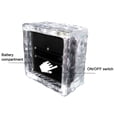 thumbnail image 4 of 1 Uds. Luz solar de ladrillo de hielo-silicona sellada-4LED luz blanca positiva Ormromra CPB-US-DYP177-1, 4 of 4