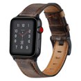 thumbnail image 1 of Compatible con Apple Watch Band 38-40 mm / 42-44 mm, correa de repuesto de cuero genuino compatible con Apple Watch Series 5/ 4/3 /2 /1 Xemadio 2033272-4, 1 of 9