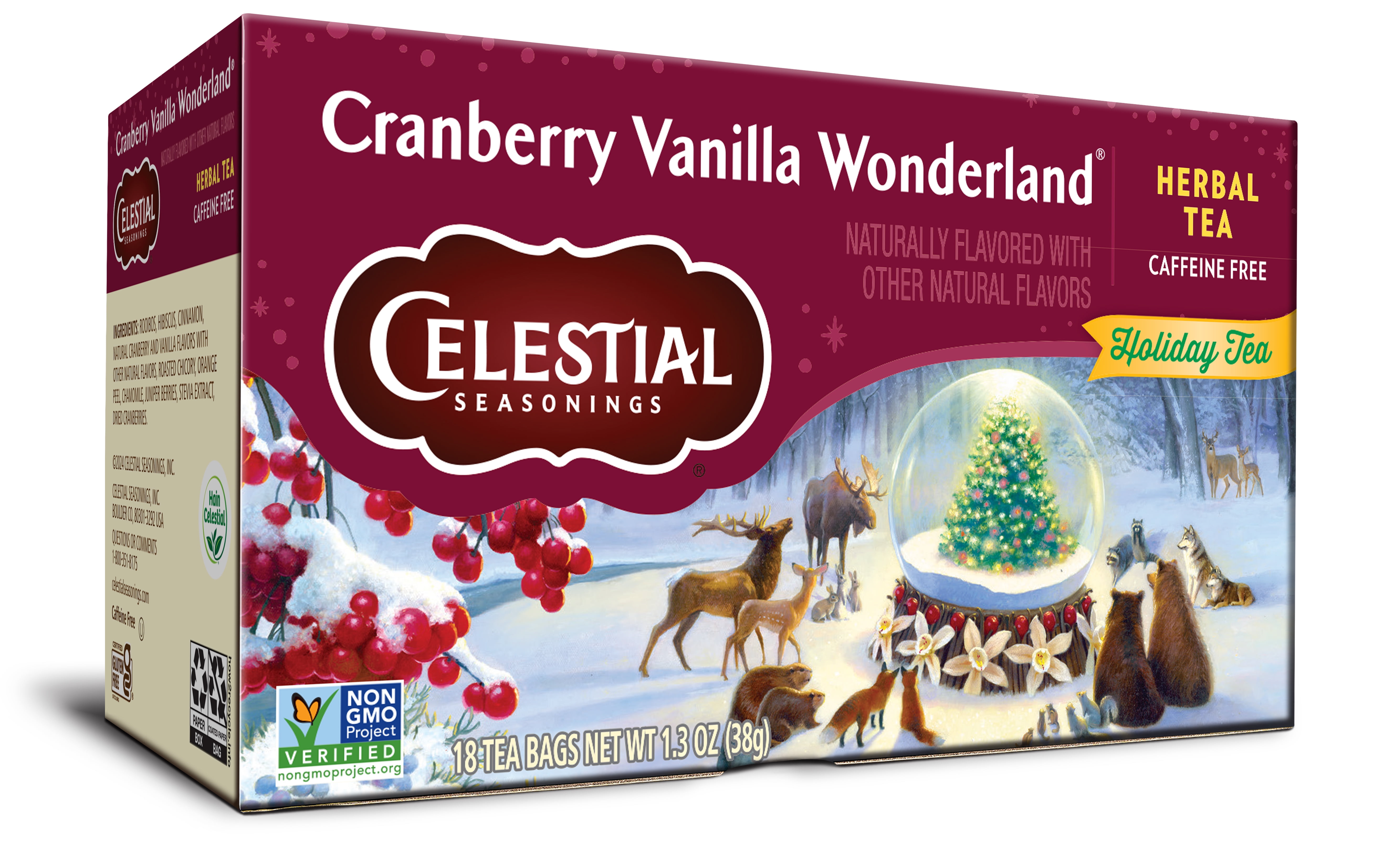 The Hen in the holly テディベア　アメリカンカントリードール Harney & Sons Vanilla Strawberry Hibiscus Tea Sachets - 30 Count