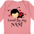 thumbnail image 4 of Inktastic Loved by My Nani Girls Long Sleeve Baby Bodysuit, 4 of 5