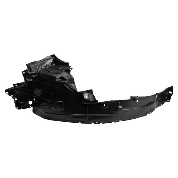 TRQ Front Left Inner Fender Liner Black Drivers Side Fits Select 2015-2017 Nissan Versa Note NI1248156