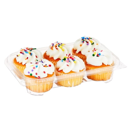 Freshness Guaranteed Vanilla Cupcakes, 13.1 oz, 6 Count