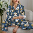 thumbnail image 6 of Naloa Winter Animal Friends Pajamas for Women Set, Womens Pajama Sets, Lounge Sets for Women, 2pjs for Women-X-Large, 6 of 7