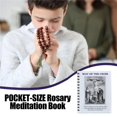 thumbnail image 1 of Pocket Size Rosary Meditation Book, Rosary Booklet Catholic,The Rosary The That Saved My Life, Scriptural Rosary Book Catholic (Hardcover), 1 of 5