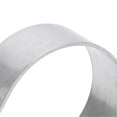 thumbnail image 2 of Motorcycle Exhaust Tip 304 Stainless Steel Carbon Fiber Cover Universal for 38‑51mm DiameterSilver, 2 of 4