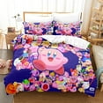 thumbnail image 3 of Kirby Cartoon Anime 2 Piece/3 Piece Bedding Sets Comforters Sets & Pillowcases Set for Boys Girls Mens Womens Breathable Durable Microfiber Super Soft Ultra-Soft Fashion Funny, 3 of 8