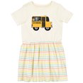 thumbnail image 3 of Inktastic School Bus Girls Toddler Dress, 3 of 5