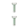 thumbnail image 4 of Pelador de frutas Bewildely rebanador de cocina acero inoxidable colgante mano afilador reutilizable Verde 2Conjunto, 4 of 6