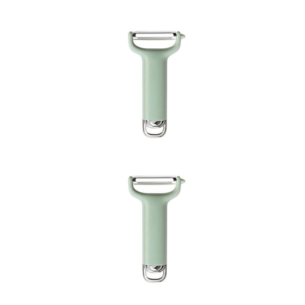 Pelador de Frutas Moyic Acero Inoxidable Verde 2Conjunto