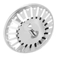 thumbnail image 3 of Sink Strainer And Stopper, Durable Kitchen Sink Strainer Basket 84mm Outer Diameter Easy To Clean General Size Thickened  For Dorm, 3 of 8