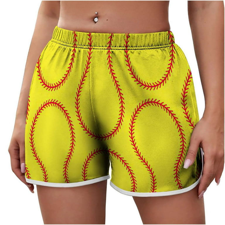 Finelylove Lounge Shorts Girls Volleyball Shorts Gym High Waist