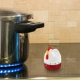 thumbnail image 4 of Raindrops 2-Pack Novelty Chicken Kitchen Timer for Cooking and Toddler Activities, Compact 8.5x8x6.5 cm, 4 of 8
