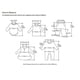 thumbnail image 4 of 4tGray 01Summer niñas lindas con lentejuelas vestido de princesa niños sin mangas tul ropa niños fiesta de cumpleaños vestido niños traje de tutú de Pascua esquí esquí Gafas de esquí, 4 of 5