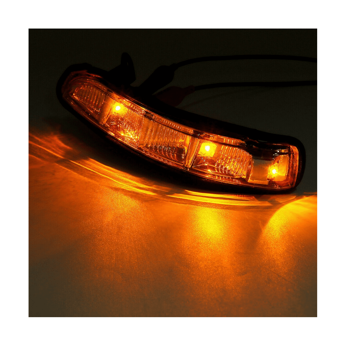 2X Car Left Door Mirror Turn Signal Light for W211 W221 W219