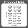 thumbnail image 4 of Clearance! beishanbush Measuring Tools Growth Growth for Wall Growth for Wall Children'S Growth Puzzle Growth Foldable Height Measuring One Size Multi-Color, 4 of 9