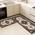thumbnail image 5 of Kitchen Rugs Sets of 3 Non Slip Washable Kitchen Mats for Floor, Waterproof Kitchen Runner Rug, Floor Mat Carpet for Entryway, Laundry, Sink, Hallway, Bathroom, 5 of 10