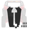thumbnail image 2 of SAUTVS Rear Wheel Well Block Off Panels For Yamaha YXZ 1000R | 2PCS Splash Guards | 2019-2025 Models | Black Trim Mud Guards 2 of 9