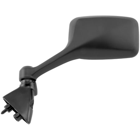 BikeMaster Replacement Mirror Black Left Mirror FK-289 LH