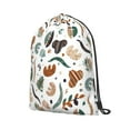 thumbnail image 2 of XMXT Unisex Drawstring Backpack for Women Men, Abstract Maple Leaf Jungle Waterproof Gym Bag String Bags for Shopping Sport Travel, m, 2 of 8