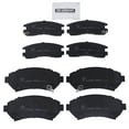 thumbnail image 2 of TOPAZ Front and Rear Ceramic Brake Pads Kit for Cadillac DeVille Chevy Venture D699 D698, 2 of 7
