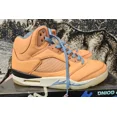 thumbnail image 3 of Size 10.5 W/Box- Jo r-dan 5 Retro x DJ Khaled Mid We The Best - Crimson Bliss, 3 of 6