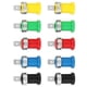 thumbnail image 3 of 10 Piezas De Conectores Banana Mixtos De Colores, Conector De Panel De 4mm Con Tuerca Para Máxima Transferencia De Señal Y Durabilidad, Alta Resistencia De Aislamiento, 3 of 7