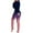 Pink, variant on Women's Onesie Butt Button Back Flap Jumpsuit One Piece V Neck Long Sleeve Bodycon Romper Pajamas Playsuit
