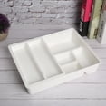 thumbnail image 5 of Double Layer Fork Knife Holder Drawer Tableware Storage Box Organizer for Home Office, 5 of 8