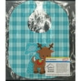 thumbnail image 2 of Caroline's Treasures Christmas Baby Bib, Reindeer Month 7, Blue, 2 of 3